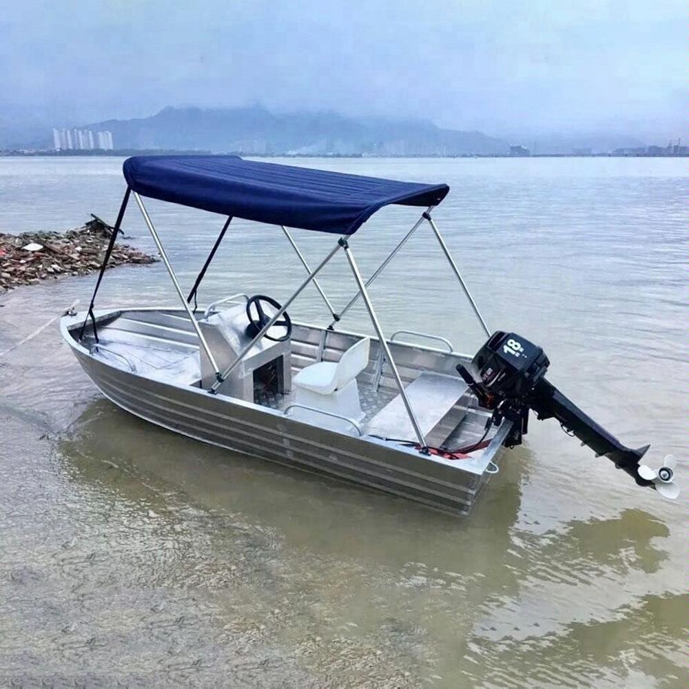 New 4m Jon Fishing Boats with Deep V Motor Aluminum Center Console Outboard Motors for Sale